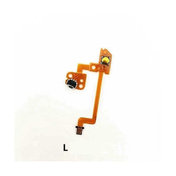 Erstatning egnet til Nintend Switch JoyCon SL ZR L knapnøglebånd flekskabel egnet til NS reparationskabel egnet til yellow
