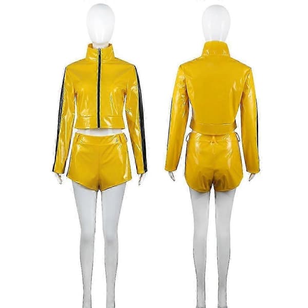 Kill Bill Cosplay Bruden Kostume Halloween Fest Maskerade Tøj til Kvinder L