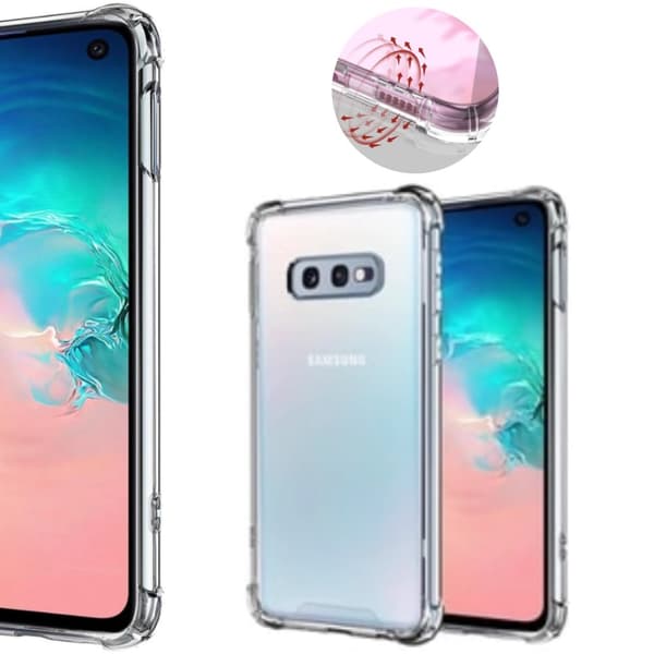 [zd]Samsung Galaxy S10e deksel Army V3 Transparent transparent