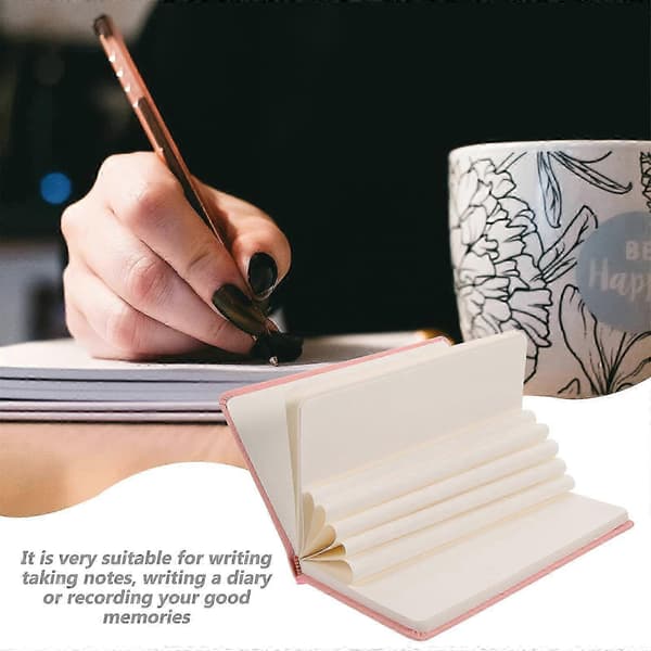 Eease Flamingo Notesbog & Gel Pen Sæt - Pink PU Journal[zd]
