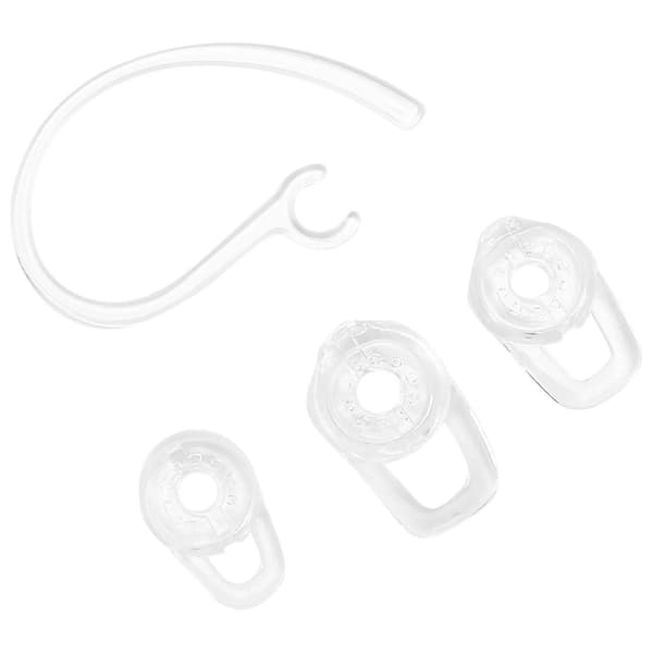 Korvanappigeelikoukku Plantronics 925 975 -kuulokkeille Transparent