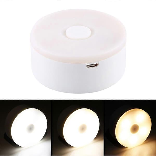 3-värinen USB-ladattava LED-yövalo