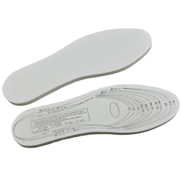 [zd]Støtdempende skosåler (35-44) 30 cm White 30 cm