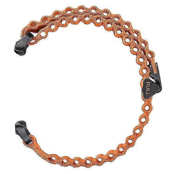 Nylon urrem til Samsung Galaxy Watch Ultra 47mm erstatningsrem Orange