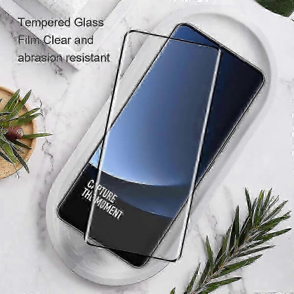 För Redmi Note 14 Pro 5G / Note 14 Pro+ 5G Skärmskydd 3D Böjt Härdat Glas