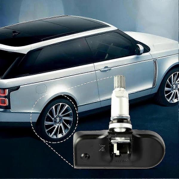 Universal TPMS-sensor för bilens däcktrycksövervakningssystem 315MHz givarbyte Black