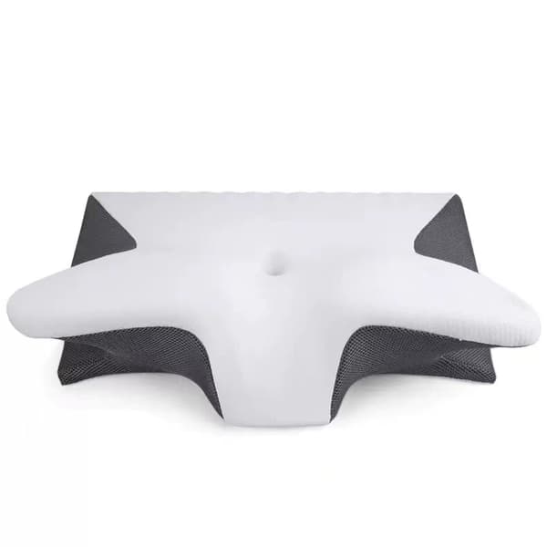 [zd]Fjärilsformad kudde nackkudde sovkudde memory foam långsam återhämtning hotell noll tryck kudde kärna cervikal grey