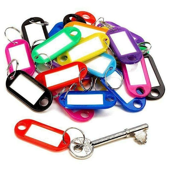 Avainnippu - 20 kpl pakkaus - multifärg multicolor