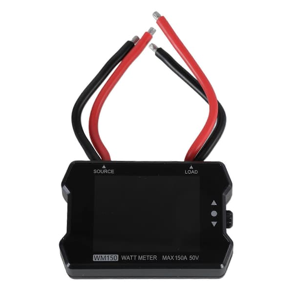 WM150 150A 50V Wattmåler Strømtest LCD-display Spændingsstrømmåler PWM-udgang til droner[zd] Multicolor