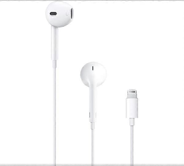 Hörlurar med Lightning-kontakt - Vit