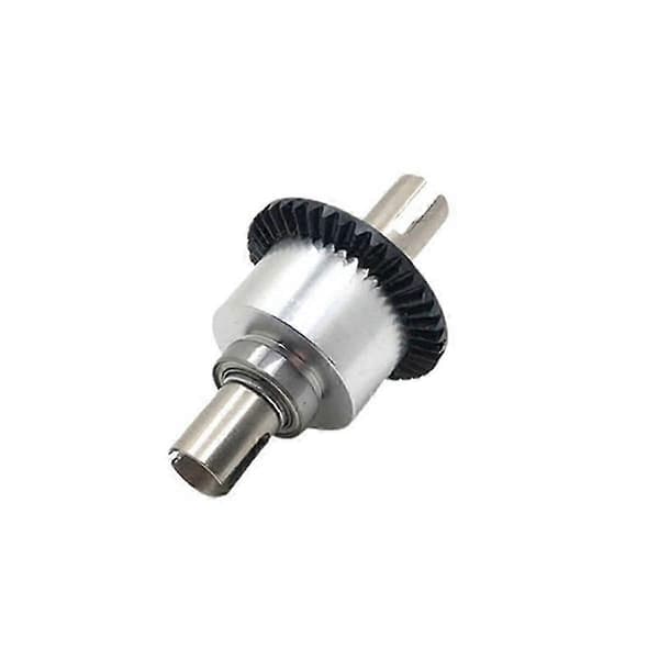 Differentialhus i metall för 104001 RC biluppgradering Silver