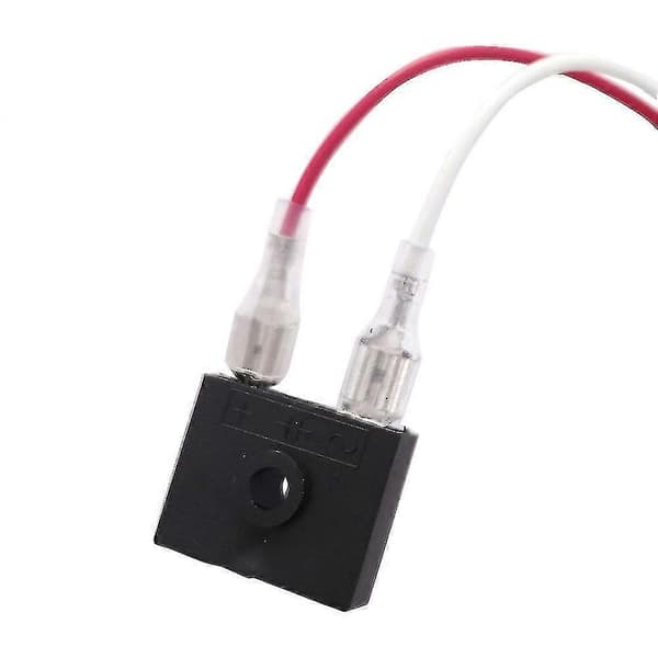 DT125-kompatibel motorcykellikriktarregulator, optimerad för Yamaha DT 125 musta