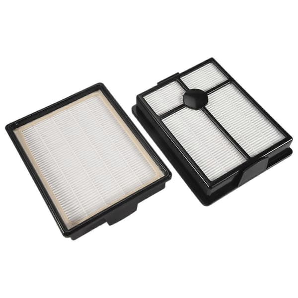 2 kpl. Hepa-suodatinsarja Rainbow Rexair E-sarjan versiosuodatinsarjaan Black  White