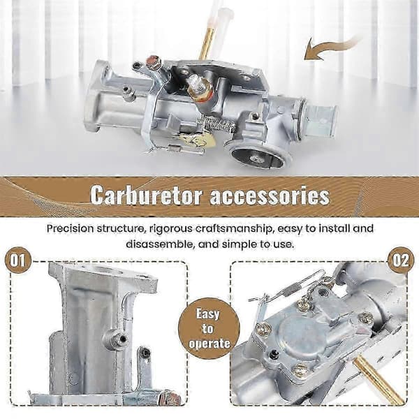 Karburator, erstatning for 299437 297599, passer til Briggs & Stratton 135200 130200 100200 4-C