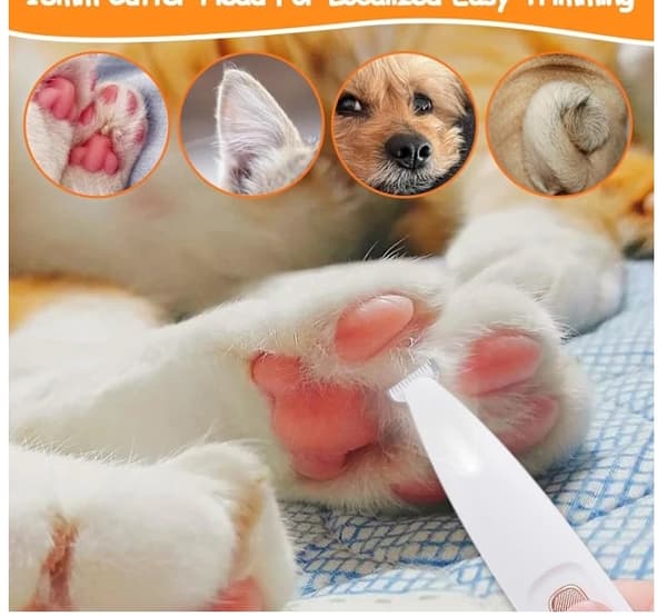 2025 New Upgrade Dog Clippers for Dog Paws - Quiet and Efficient Paw Trimmer with LED Light 150 one size