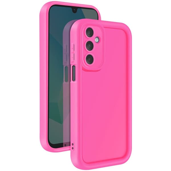 Kuori - Samsung Galaxy A16 - Myk Silikon - Soft Touch Finish - Kamerabeskyttelse Rosa