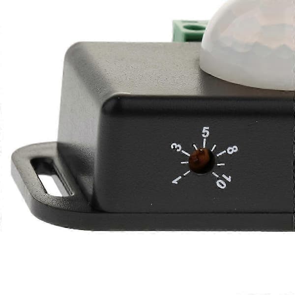 25-26 2-pack DC 12V/24V Automatisk Infraröd PIR Rörelsesensorbrytare för LED-ljus[zd]