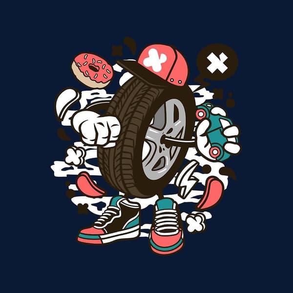 Wheel Man naisten liivi Navy Blue Small
