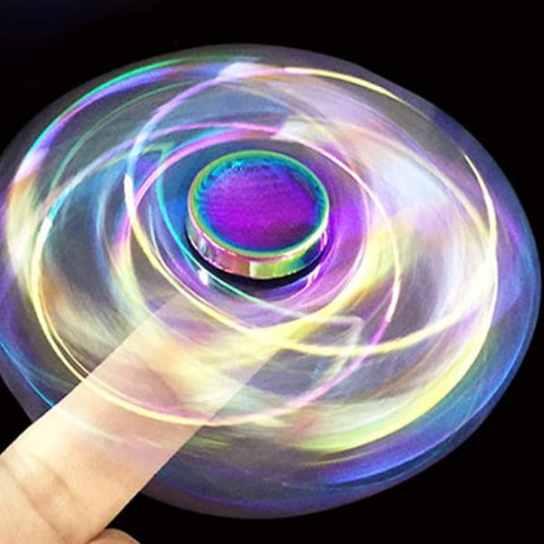Kule Fidget Spinners Leke Metall for Barn og Voksne