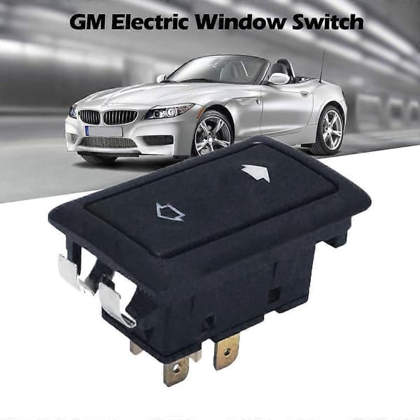 Universal 6-pin 12-24V Bil Elektrisk Vindusbryter Knapp Auto Strømkontroller