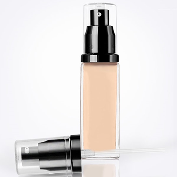 1st Liquid Foundation Pump Fluid With Button Protect lock No le Gold