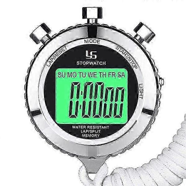 Digital Metallstoppurklocka med Daglig Timer