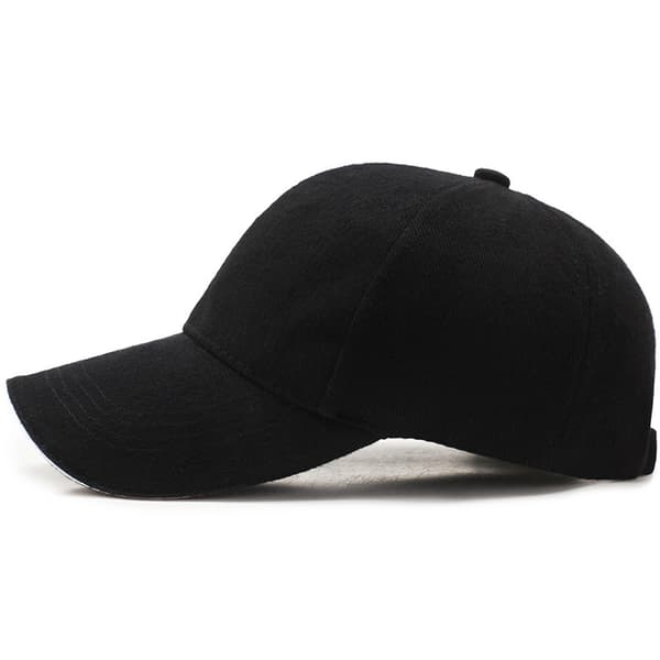 [zd]Baseballcaps Ensfarget lue voksen unisex