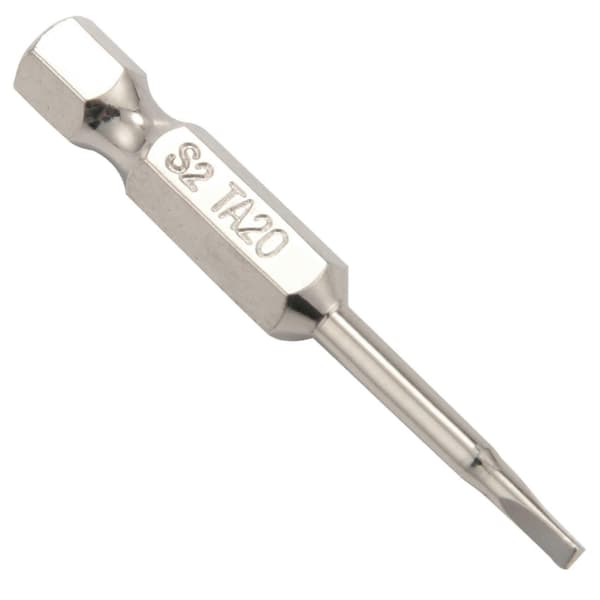 6 st S2 stål triangulära skruvbits magnetisk skruvmejselbit halkfri triangel skruvhuvud 1.8/2/2.Silver SZRH A-B