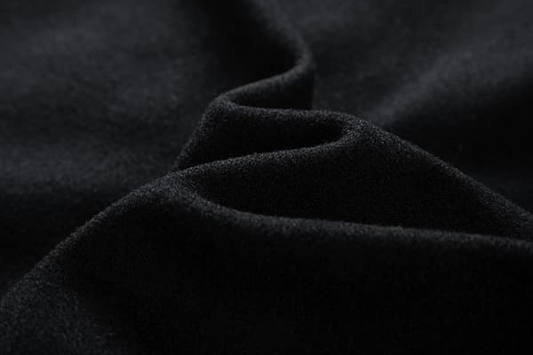 Herre Casual Slim Fit Bomuldsjakke med Bogstaver Sort Black L