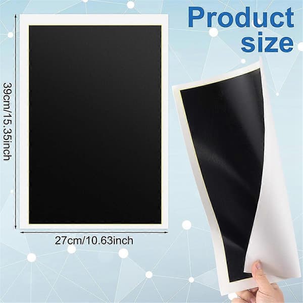 Lasergravering Markeringspapir, 10 stk. Laserfarvepapir til Lasergraverer, 39,1 x 27 cm Sort til M
