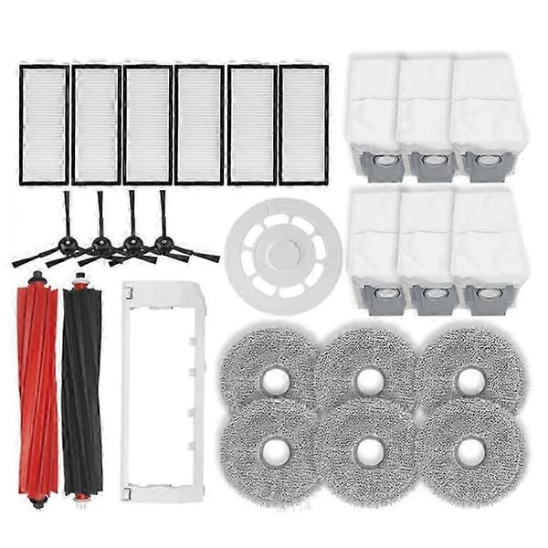 Til Qrevo Master, V20, P10S Pro Robotstøvsuger Hovedsidebørste Hepa Filter Moppeklud Dele