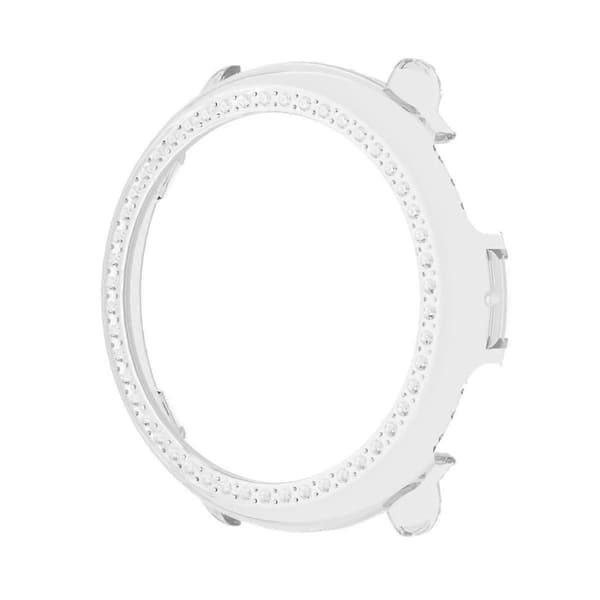 Diamant Halvtäckande PC Klockskyddsfodral för Amazfit Active 2 Transparent