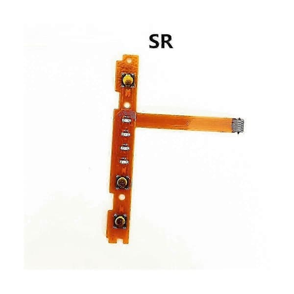 Erstatning egnet til Nintend Switch JoyCon SL ZR L knapnøglebånd flekskabel egnet til NS reparationskabel egnet til yellow