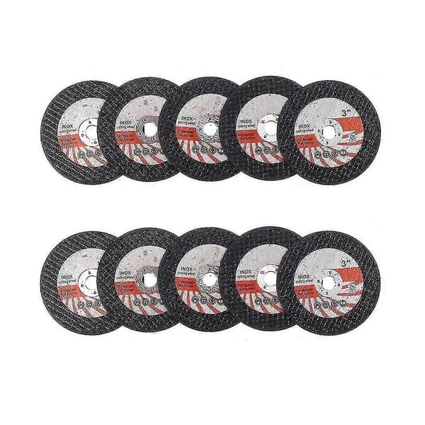 [zd]10 stk 75 mm mini kutteskive sirkulær harpiksslipehjul