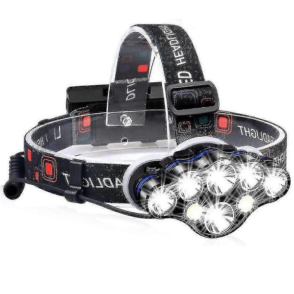 Vandtæt Kraftig Pandelampe - USB Genopladelig Pandelampe