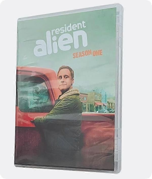 RESIDENT ALIEN: Den komplette serien, sesong 1 2 3 (9DVD)