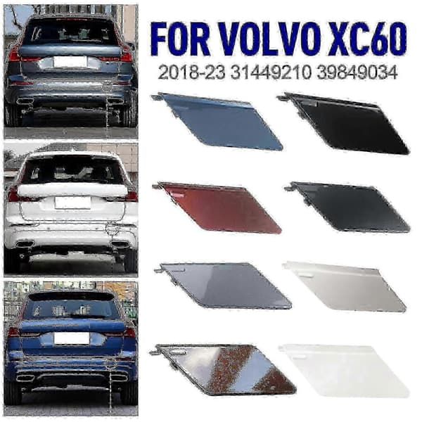 Bakre stötfångarlock för VOLVO XC60 2018-2023 dragkrokskydd Maple Brown