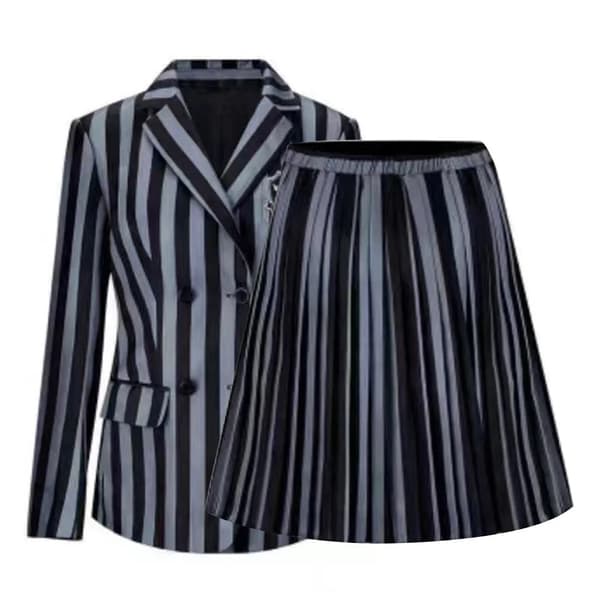 Wednesday Addams Nevermore Academy Cosplay Handsker - Kun sorte handsker Only Hand One Size
