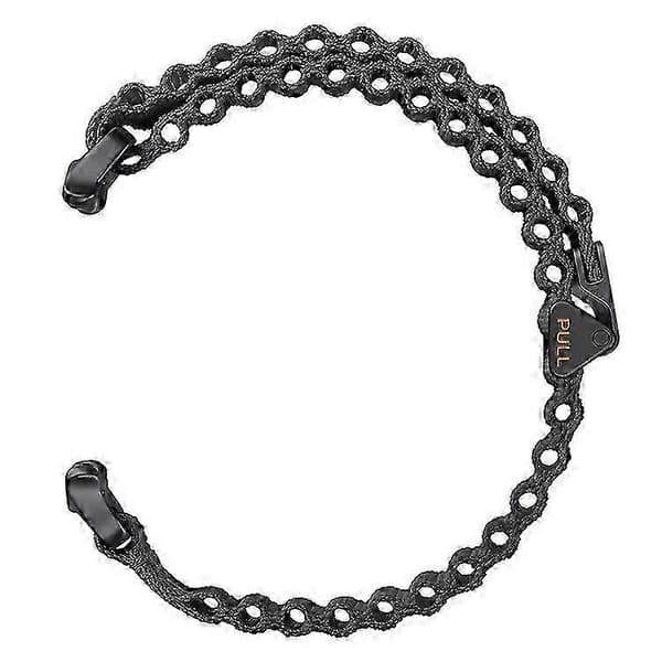 Nylon urrem til Samsung Galaxy Watch Ultra 47mm erstatningsrem Black