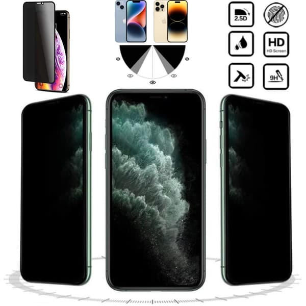 [zd]Iphone 14 Pro/ProMax/Plus/kotelon näytönsuoja yksityisyys - Läpinäkyvä Transparent Iphone 14