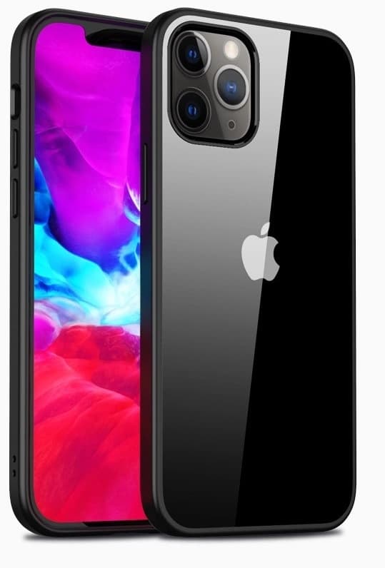 [zd]Elegant mobildeksel til iPhone 12 mini, Svart Svart 50
