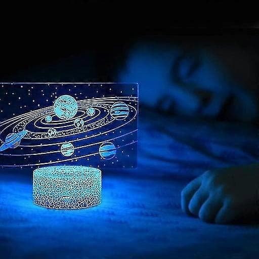 Nattlampa för barn Nasa 3d Starlight Led[zd]