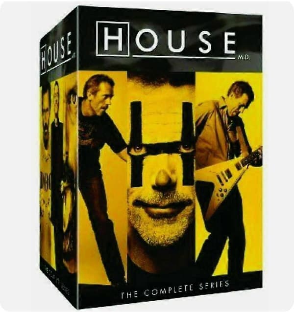 House M.D MD The Complete Seasons 1-8 (DVD, 41 Discs) engelsk version