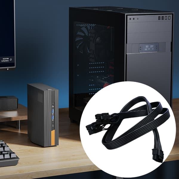 12VHPWR til 8-bens GPU-strømkabel til 4090 4080 4070 Ti High End grafikkort