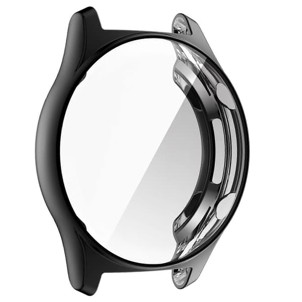 For Honor Watch GS 3 Full Coverage TPU Electroplating Watch Case Black