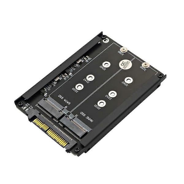 [zd]M.2 SSD til U.2 SFF-8639 Nøgle B+M Adapter NVMe SATA SSD til PCIe3.0 Konverter til stationære computere Dataoverførsel