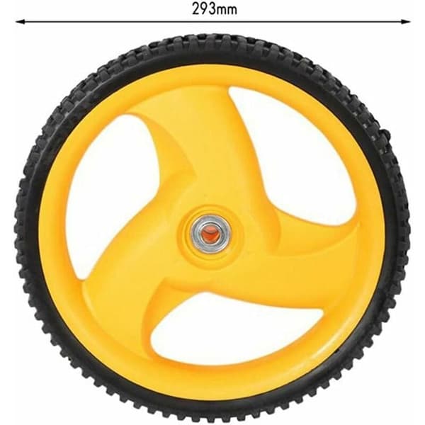 Bakhjul 293mm 78 tenner for Craftsman, Partner, Electrolux, McCulloch, Rally og andre gressklippere
