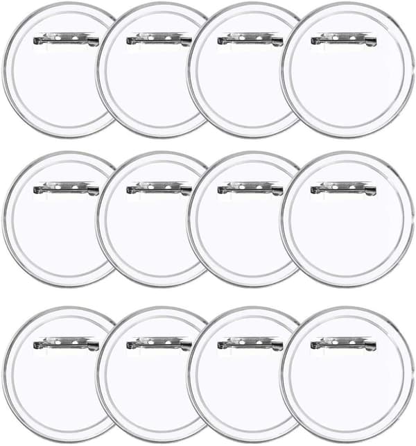 36 stk Lag dine egne tilpassbare merker 44 mm pins, for håndlagde DIY-ideer (36 stk)