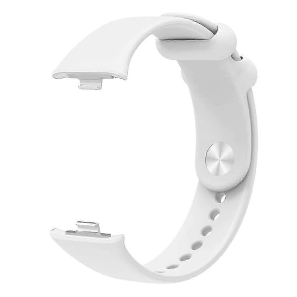 Til Xiaomi Smart Band 8 Pro Ensfarvet Håndledsrem Erstatning Silikone Urrem