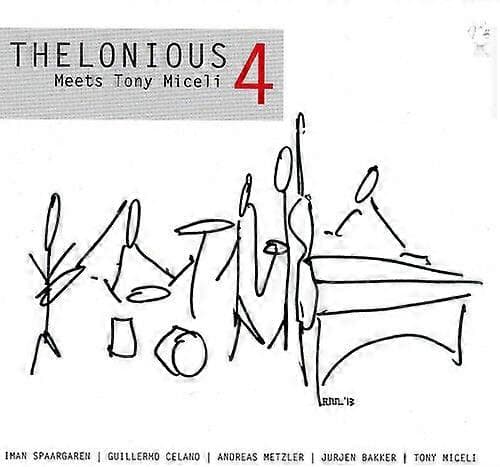 Thelonious 4 T4 møder Tony Miceli CD (2013) NY CD CD
